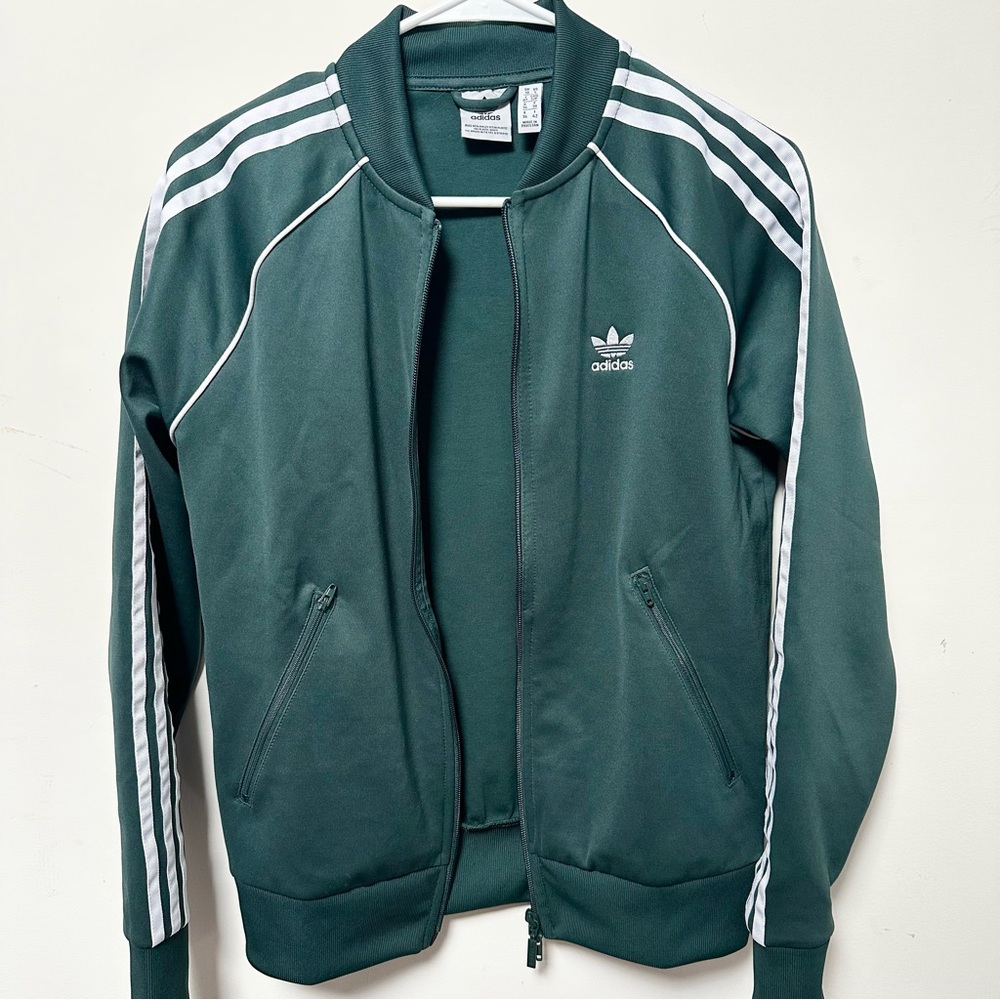 Adidas | Women’s Small Teal Track Jacket